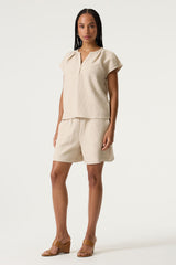 Blouse beige