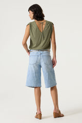 Bermuda en jean