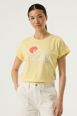 Tee shirt jaune