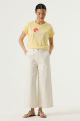 Tee shirt jaune