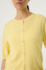 Cardigan jaune