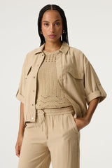 Veste beige