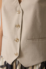 Gilet beige