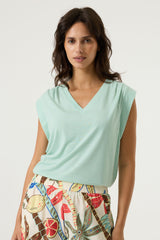 Tee shirt vert menthe
