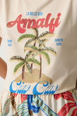 Tee shirt blanc cassé