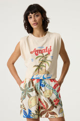 Tee shirt blanc cassé