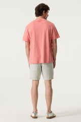 Tee shirt rose corail