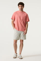 Tee shirt rose corail
