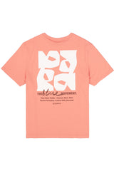 Tee shirt rose corail