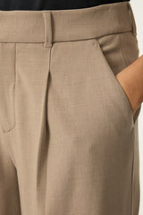 Pantalon beige foncé