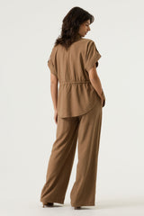 Chemise marron