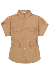 Chemise marron