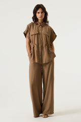 Pantalon marron
