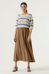 Jupe marron
