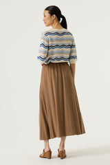 Jupe marron