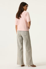 Gilet rose clair