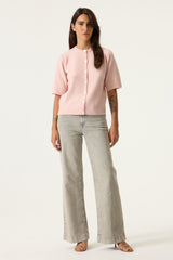 Gilet rose clair