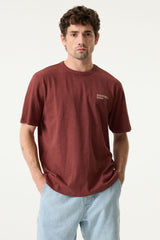 Tee shirt rouge foncé