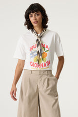 Tee shirt blanc cassé