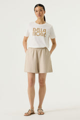 Tee shirt blanc cassé