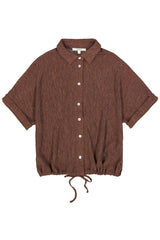 Chemise marron