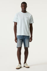 Tee shirt bleu clair