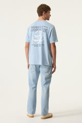 Tee shirt bleu clair