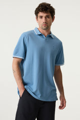Polo bleu clair