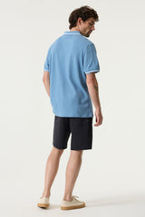 Polo bleu clair