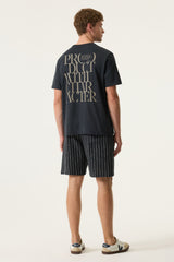 Tee shirt bleu foncé