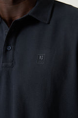 Polo bleu foncé