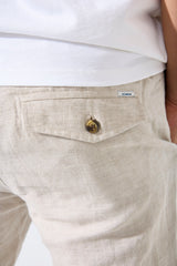 Pantalon chino beige