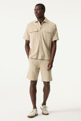Chemise beige