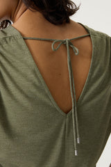 Tee shirt vert olive
