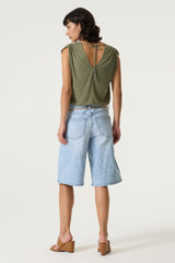 Tee shirt vert olive