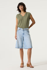 Tee shirt vert olive