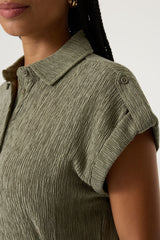 Robe vert olive