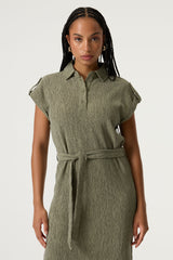 Robe vert olive