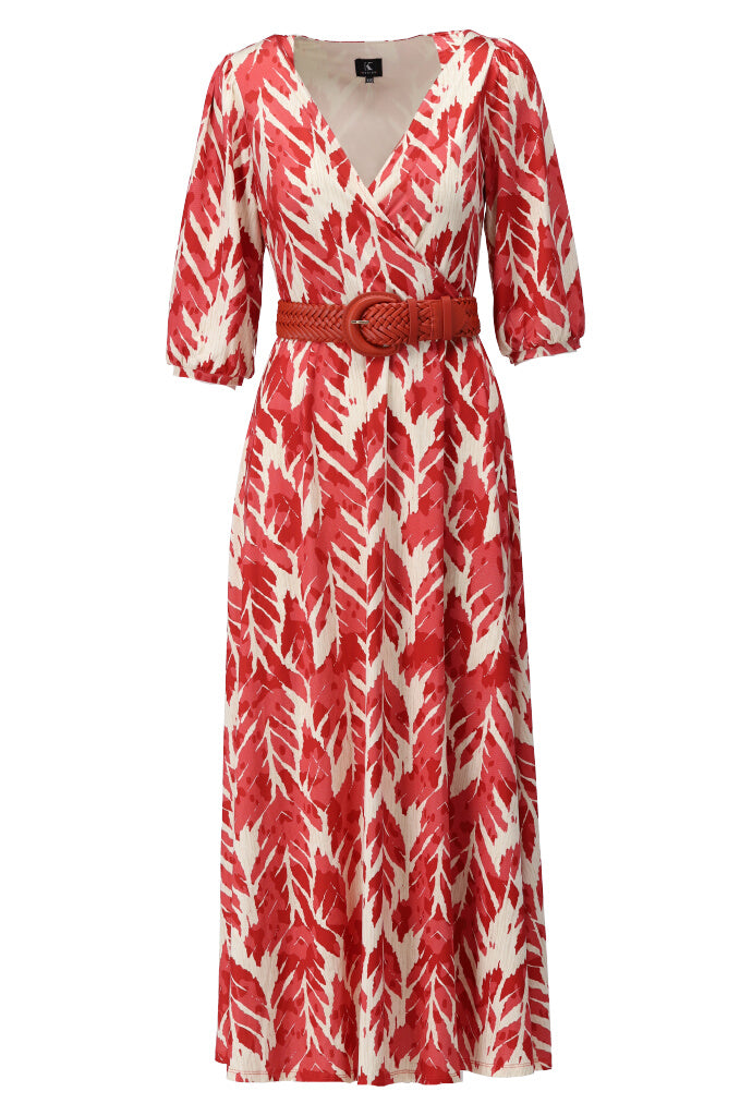 Robe longue imprimée