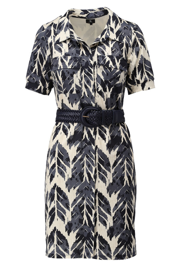Robe courte imprimée