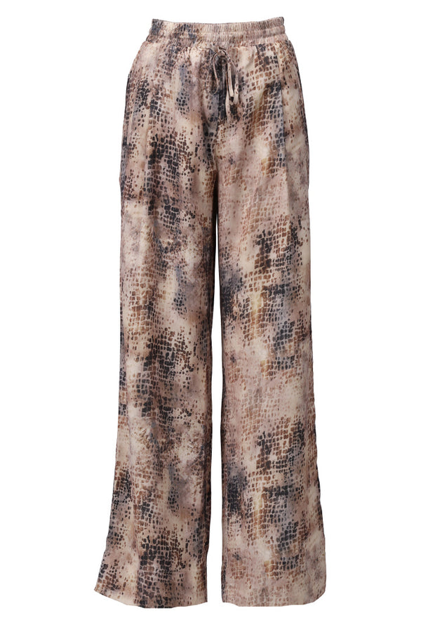 Pantalon à motifs