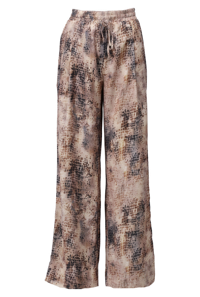 Pantalon à motifs