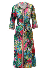Robe chemise impimée