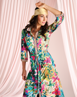 Robe chemise impimée