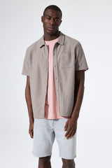 Chemise taupe