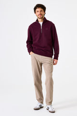 Pantalon côtelé beige