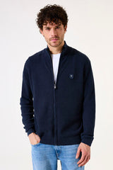 Gilet bleu foncé