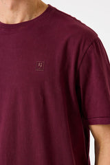 Tee shirt bordeaux