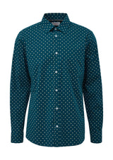 Chemise slim à motifs