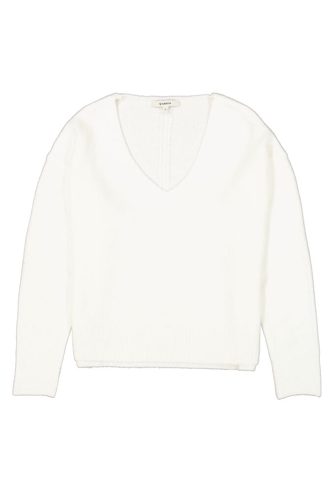 Pull blanc cassé